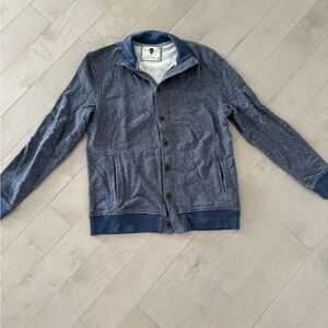 Black Brown 1826 Heather Gray Cardigan